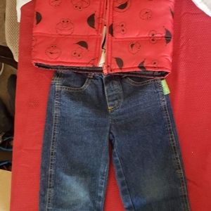 Toddler Elmo outfit